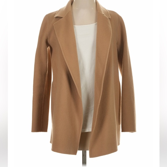 NEW Theory Wool Clairene Cashmere Coat in P